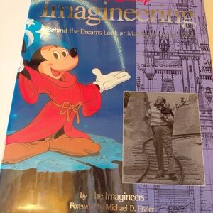 Walt Disney Imagineering Behind the Dreams Hardback 1st Edition 1996 VTG